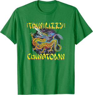 Thin Lizzy - Chinatown T-Shirt - T-Shirt | Irish Green