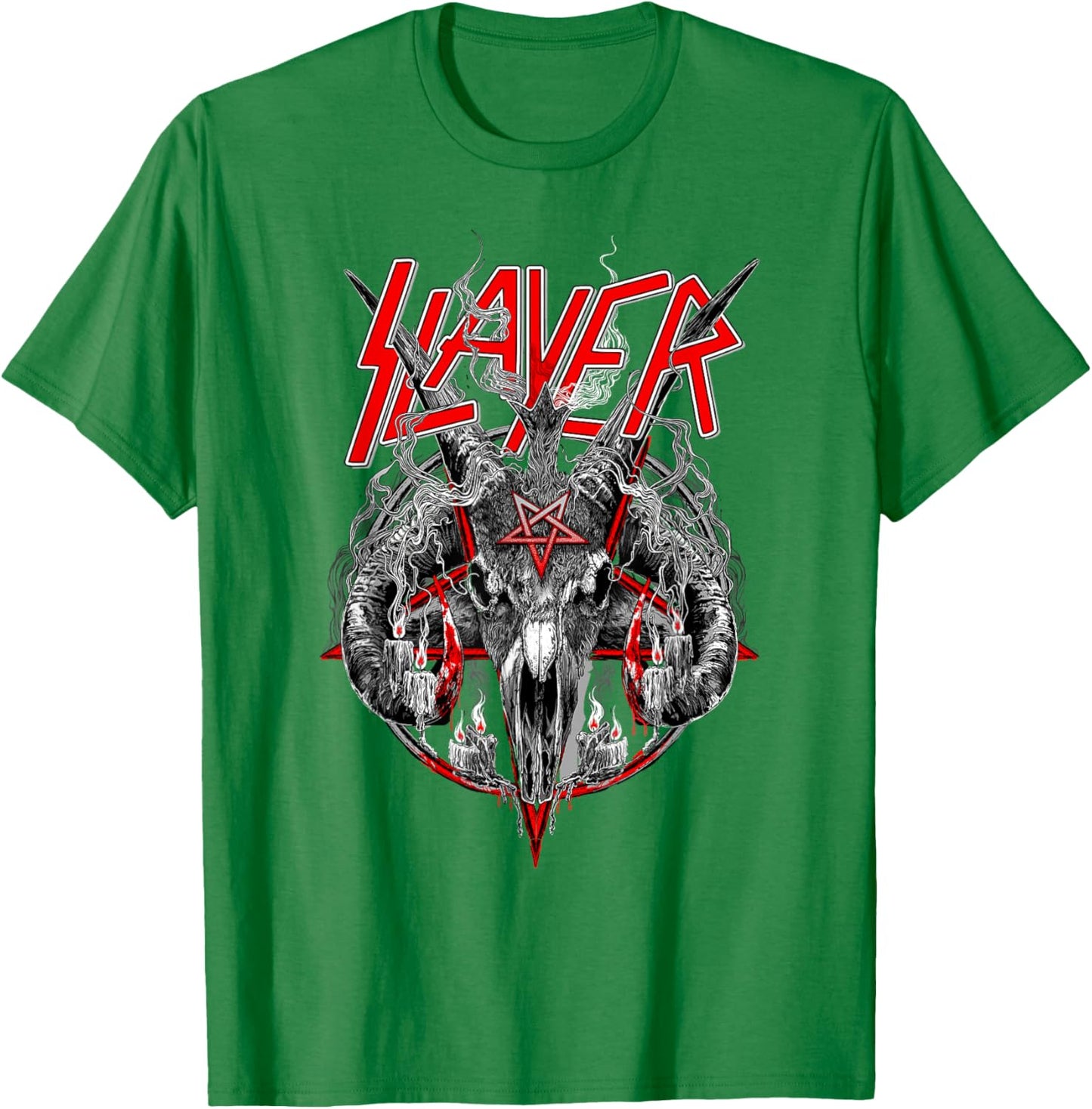 Slayer – Goatagram T-Shirt - T-Shirt | Irish Green
