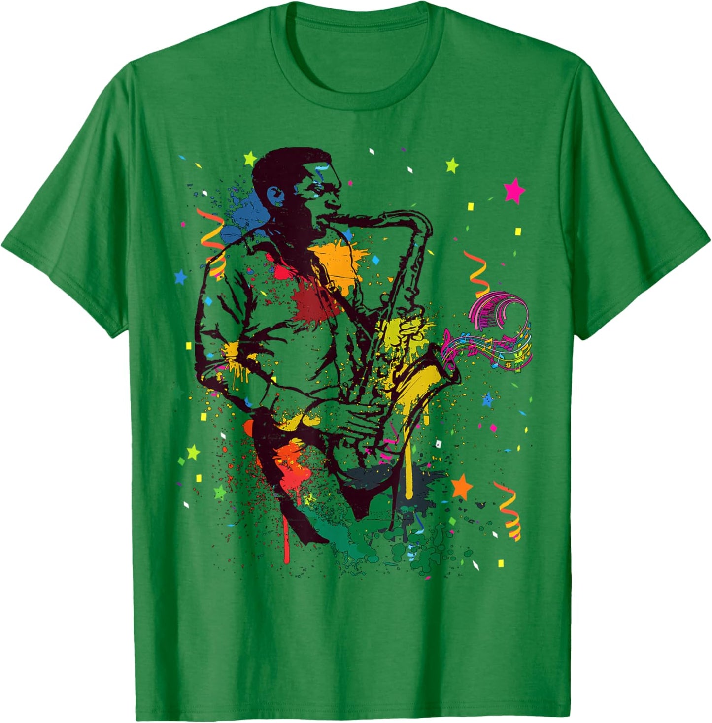 Happy International Jazz Day Jazz Lovers Top Queen Jazz Int'l Jazz Day Jazz Addicts Jazz Cats Acid Jazz T-Shirt - T-Shirt | Irish Green
