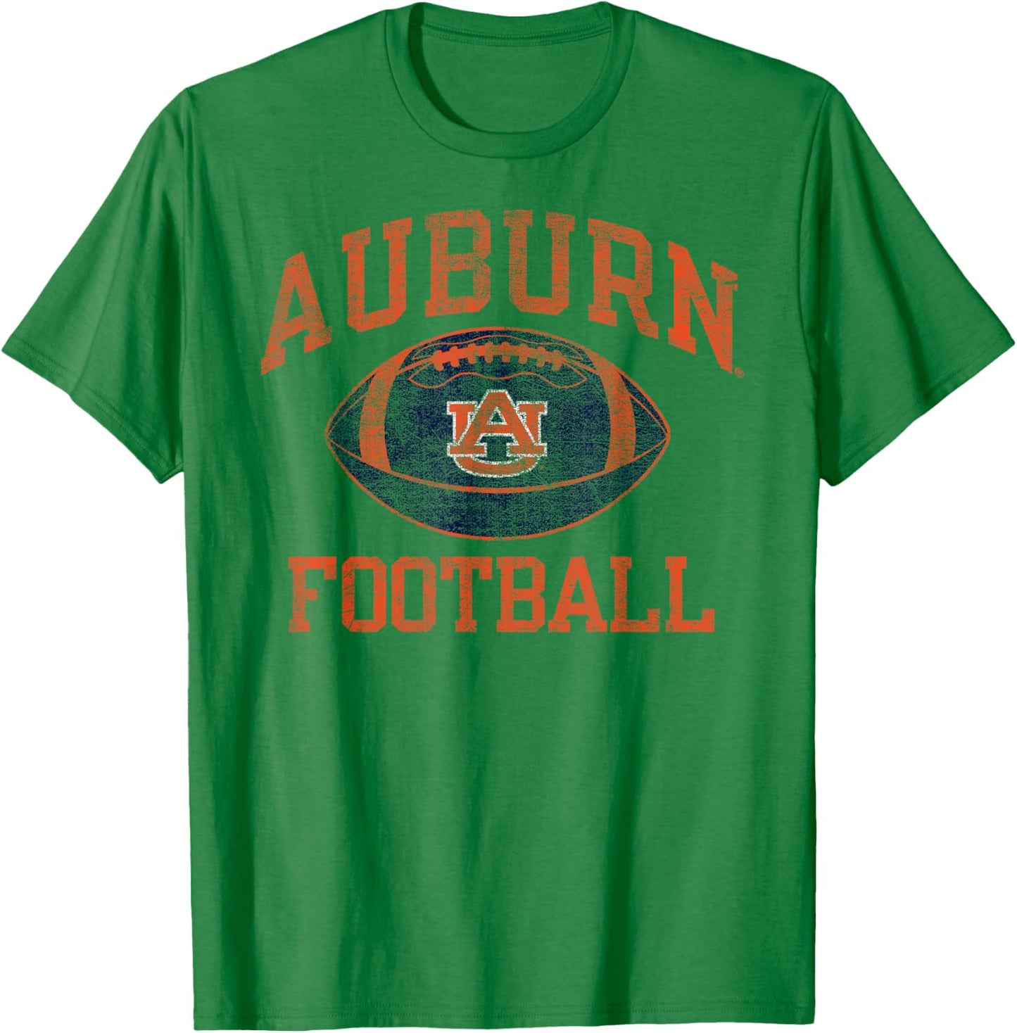 Auburn Tigers Football Intensity White Officially Licensed T-Shirt - T-Shirt | Irish Green