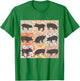 Pig Mom Pig Lover Show Mom Farm Life Farmer Floral Boho Pig T-Shirt - T-Shirt | Irish Green