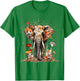 Elephant Butterfly Abstract Nature Animal Art Elephant T-Shirt - T-Shirt | Irish Green
