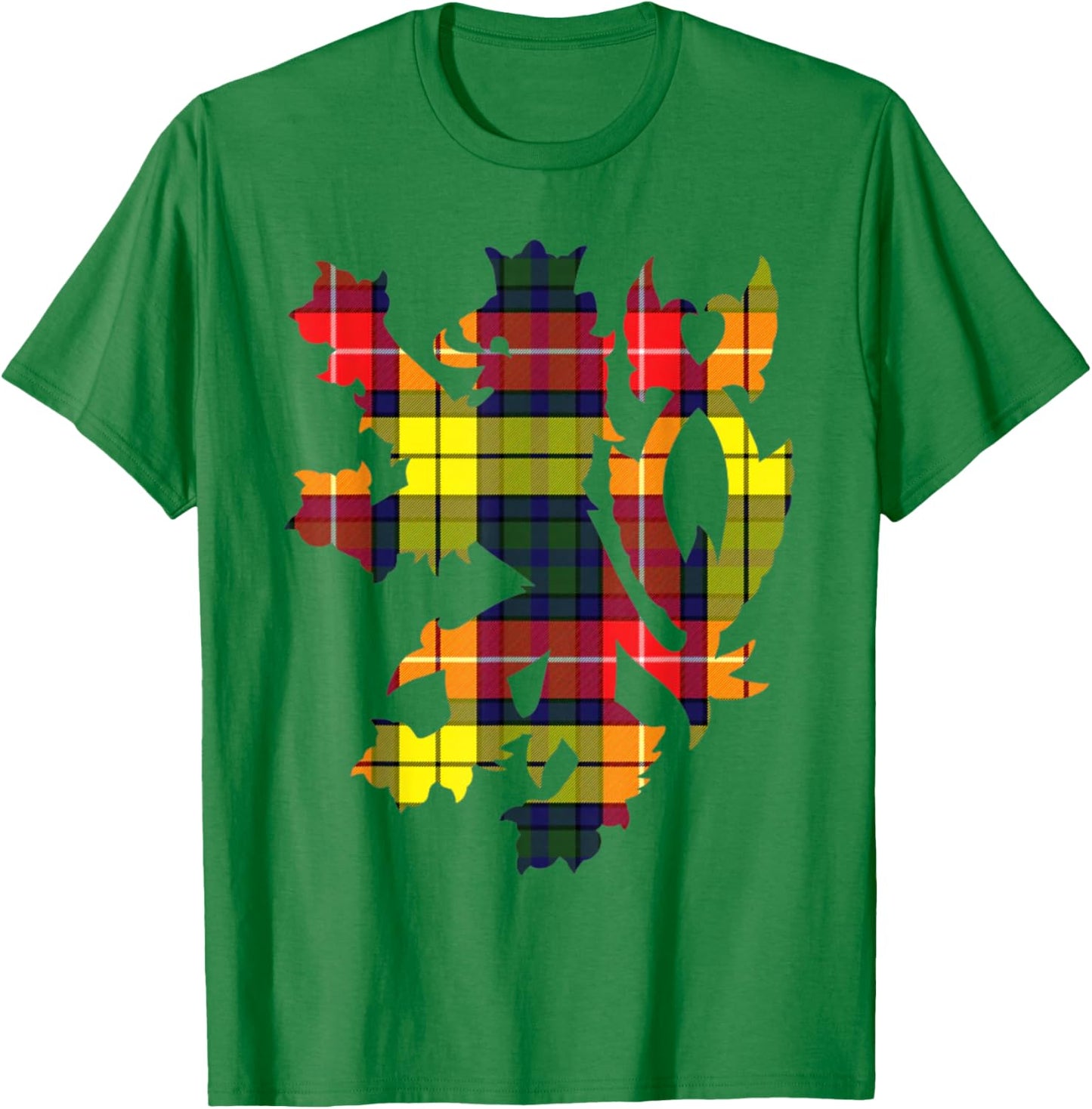 Clan Buchanan Tartan Scottish Family Name Scotland Pride T-Shirt - T-Shirt | Irish Green