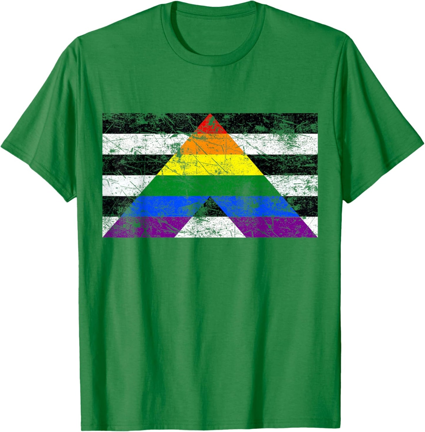 Gerade Ally Flagge T-Shirt - T-Shirt | Irish Green