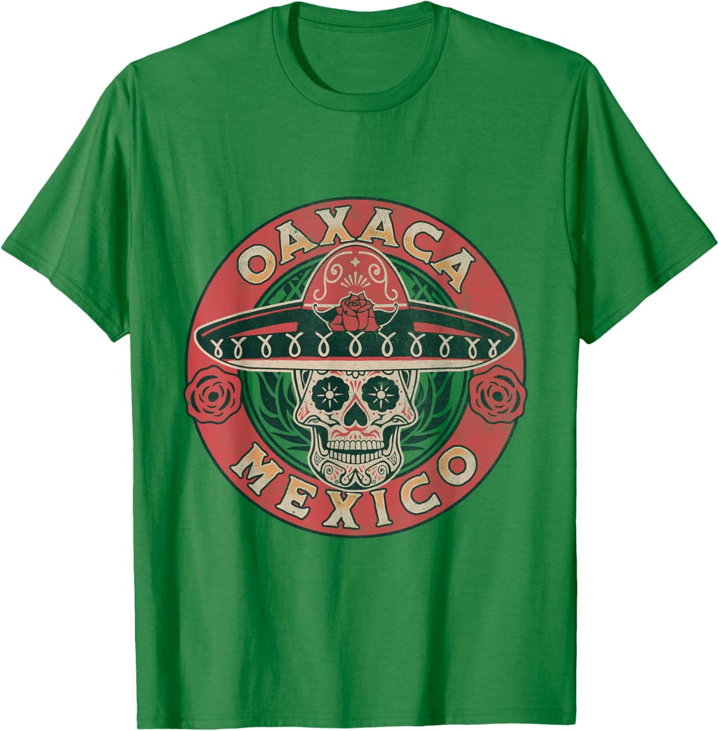 Retro Oaxaca Mexico Souvenir / Oaxaca T-Shirt - T-Shirt | Irish Green