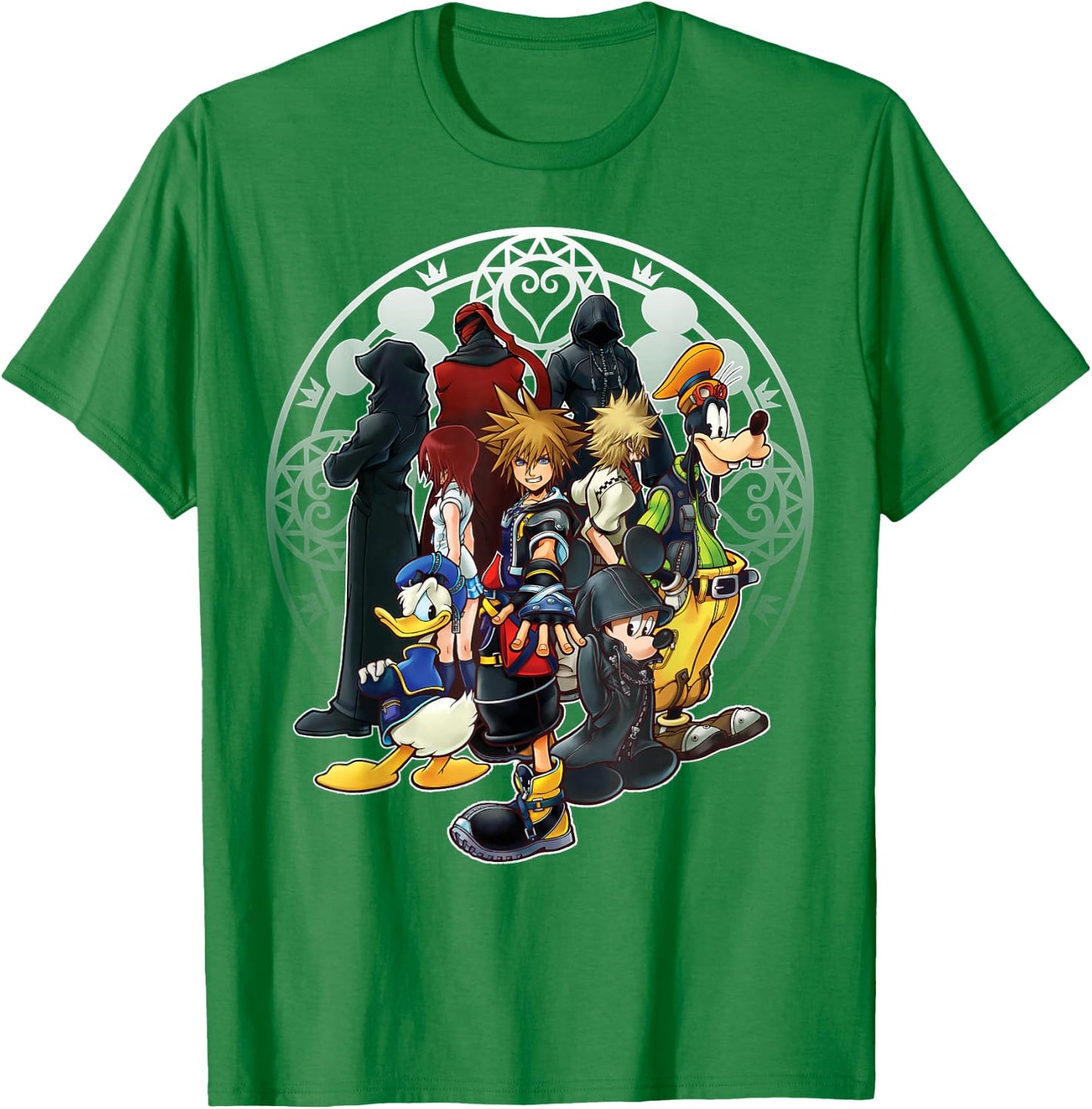 Kingdom Hearts - Dark Squad T-Shirt - T-Shirt | Irish Green
