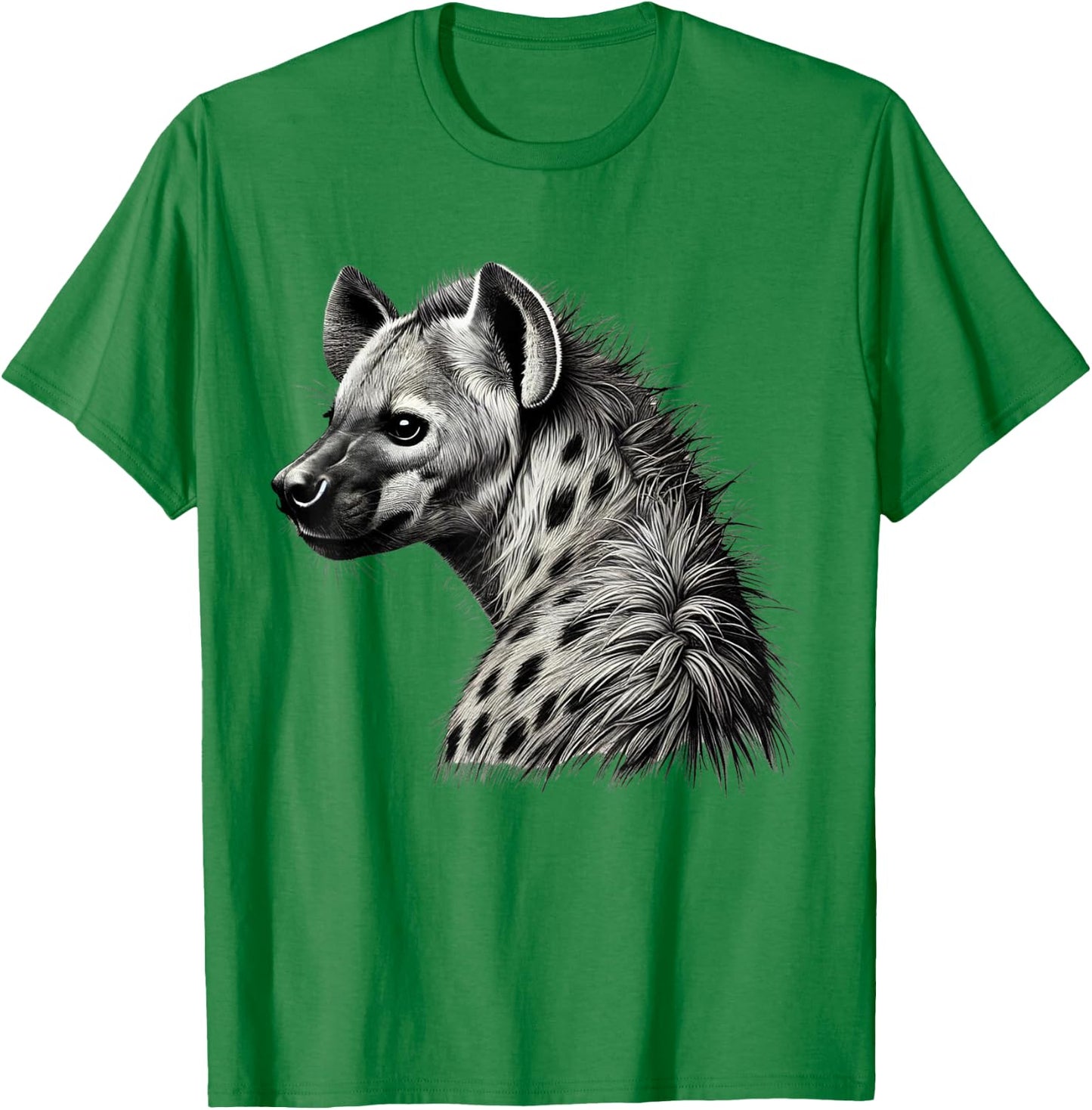 Spotted Hyena Wildlife Design for Hyena Fans T-Shirt - T-Shirt | Irish Green