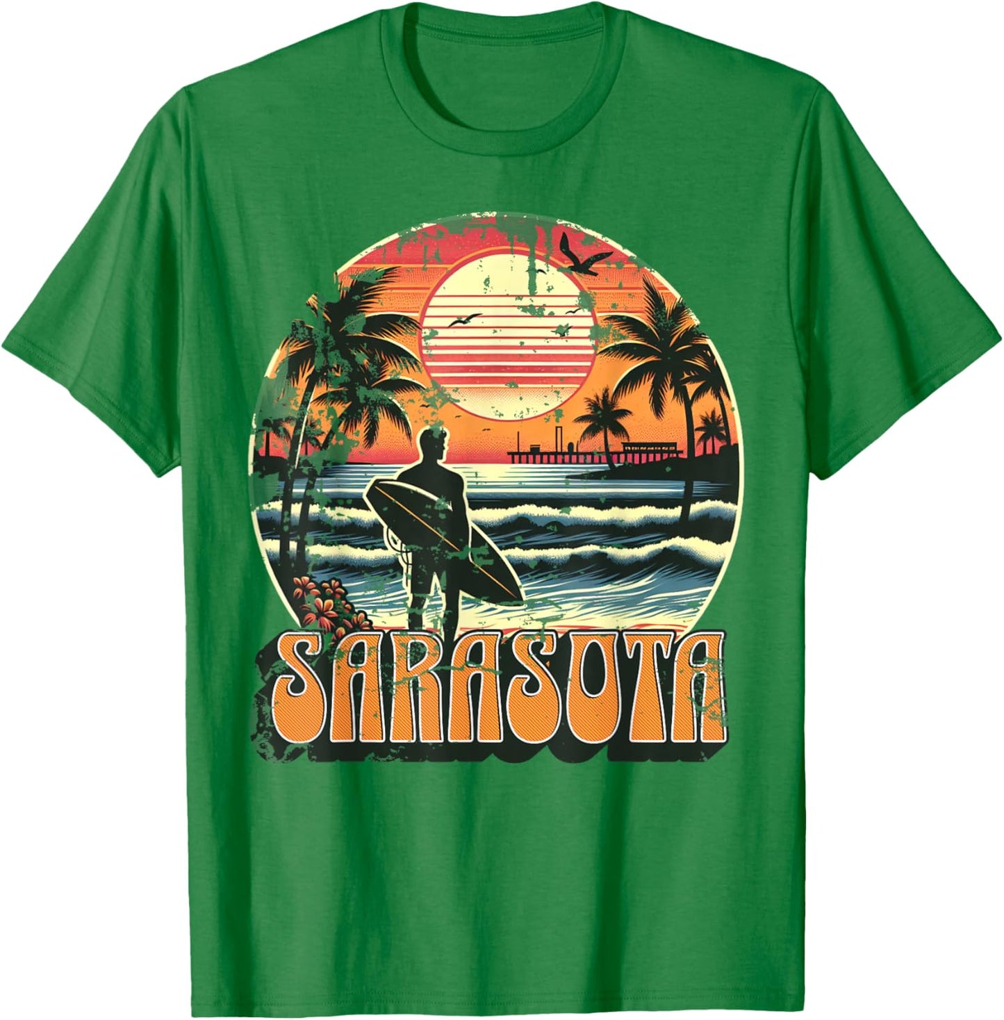 Sarasota T-Shirt - T-Shirt | Irish Green