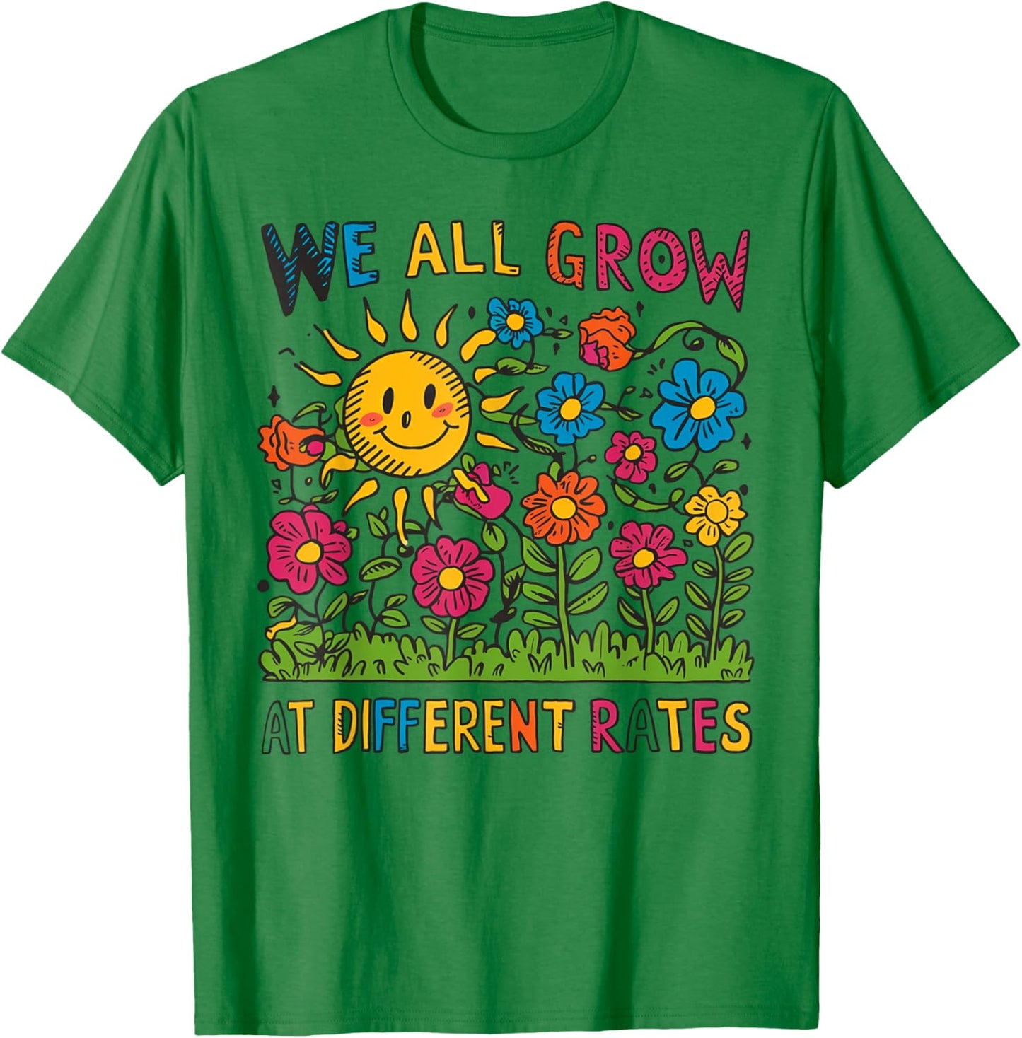 Teacher Inclusion Learning Special Education Back to School Men Women Girls Kids T-Shirt - T-Shirt | Irish Green