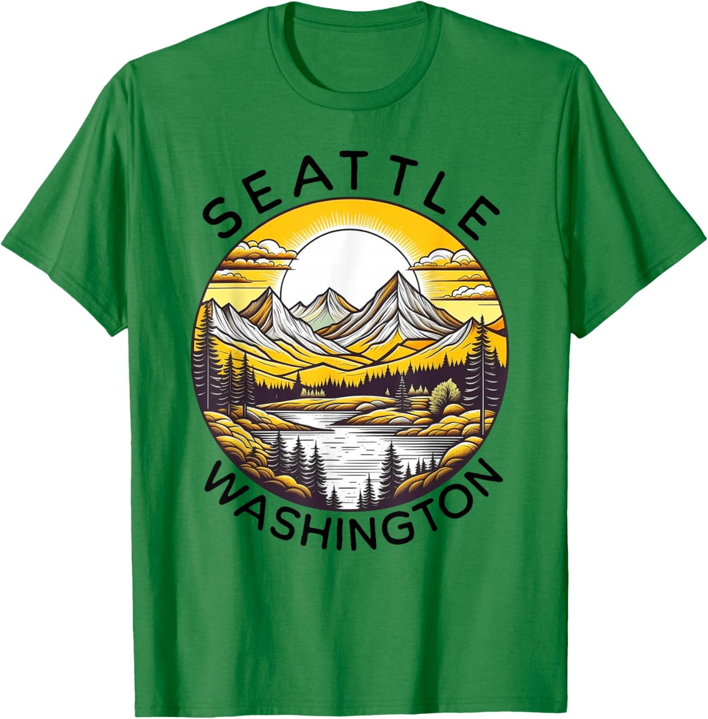 Seattle T-Shirt - T-Shirt | Irish Green