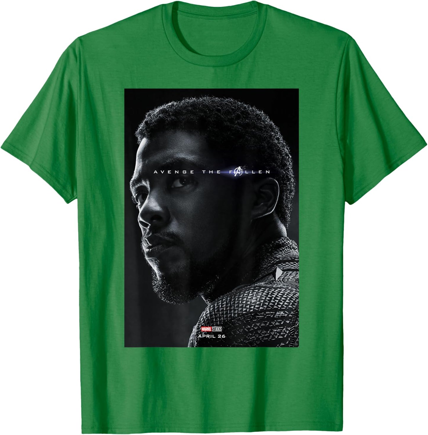 Marvel Avengers Endgame Black Panther Avenge The Fallen T-Shirt - T-Shirt | Irish Green