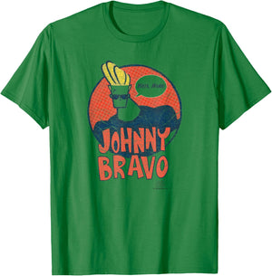 Johnny Bravo Wants Me T-Shirt - T-Shirt | Irish Green