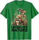 Legalize Nature Funny Mushroom T-Shirt - T-Shirt | Irish Green