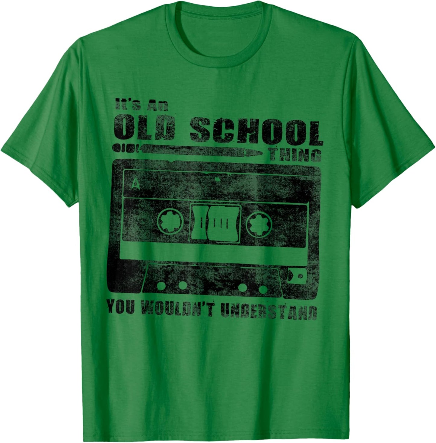 It's An Old School Thing You Wouldn't Understand Retro T-Shirt - T-Shirt | Irish Green