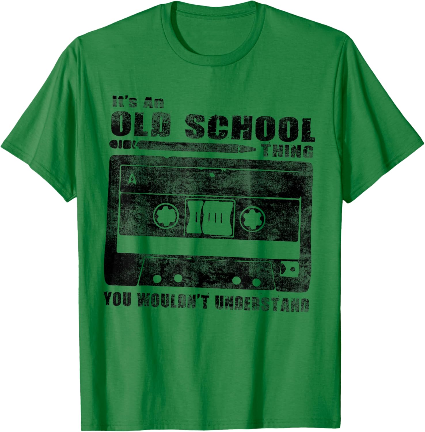 It's An Old School Thing You Wouldn't Understand Retro T-Shirt - T-Shirt | Irish Green