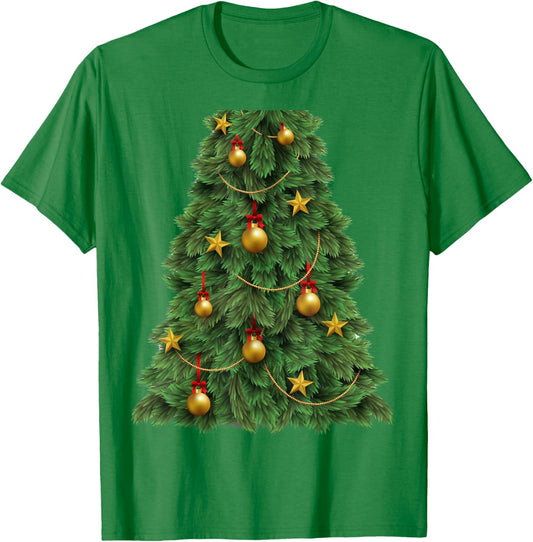 Christmas Tree Costume Idea For Adults & Christmas Tree T-Shirt - T-Shirt | Irish Green