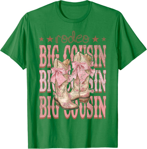 Rodeo Big Cousin Pink Boots Coquette Cow-Girl Birthday Party