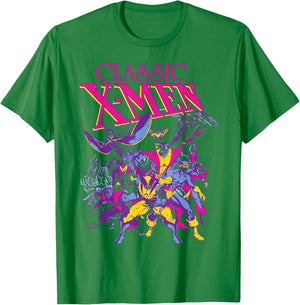 X-Men - Comic Cover T-Shirt - T-Shirt | Irish Green