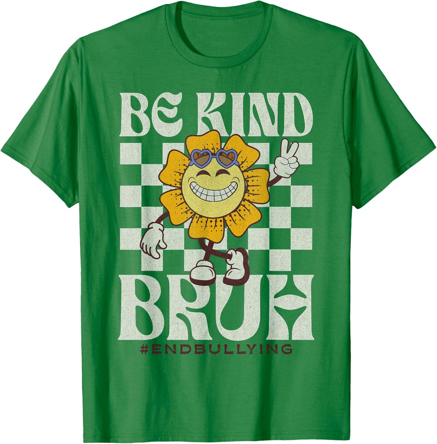 Be Kind Unity Day Orange Anti Bullying For Kids teachers T-Shirt - T-Shirt | Irish Green