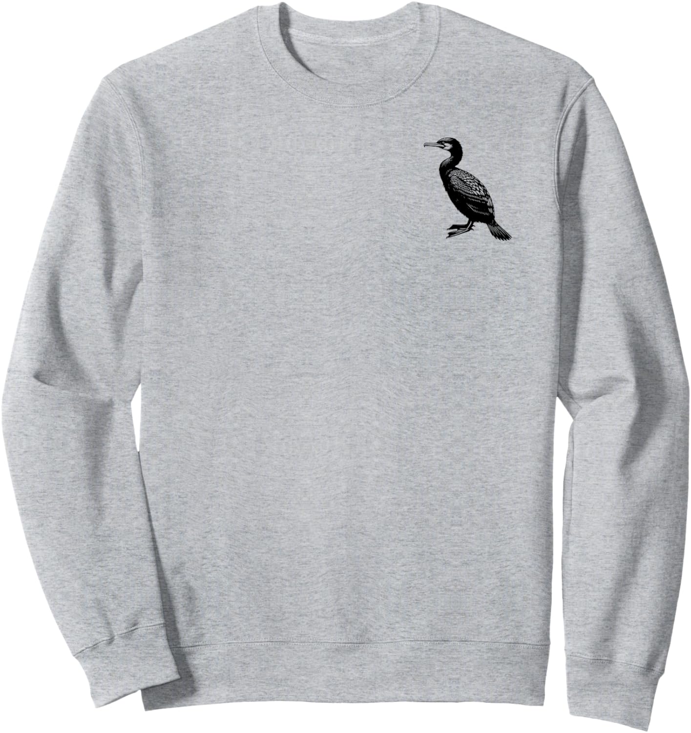 Cormorant Dad Mom Lover - Monochromatic Cormorant Sweatshirt - Sweatshirt | Ash