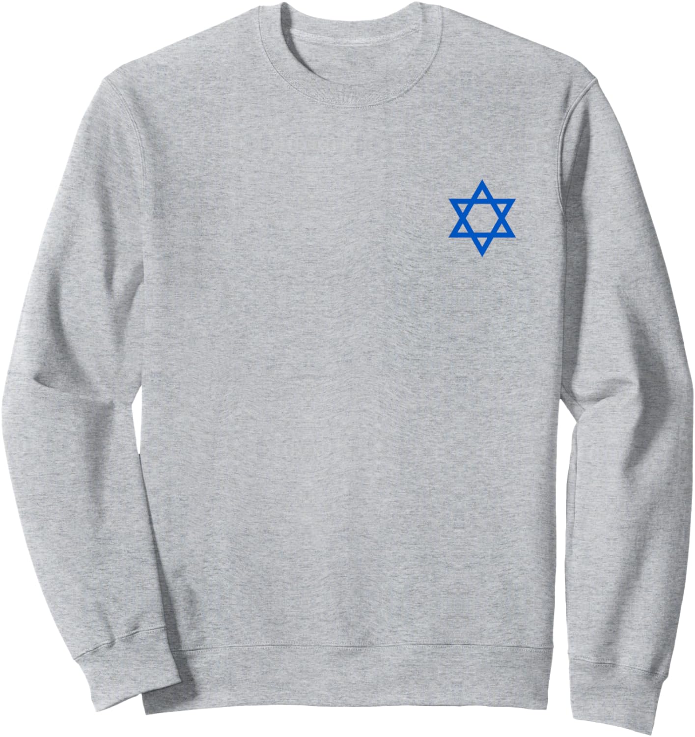Israel flag, star of David, Judaism, support, solidarity Sweatshirt - Sweatshirt | Ash