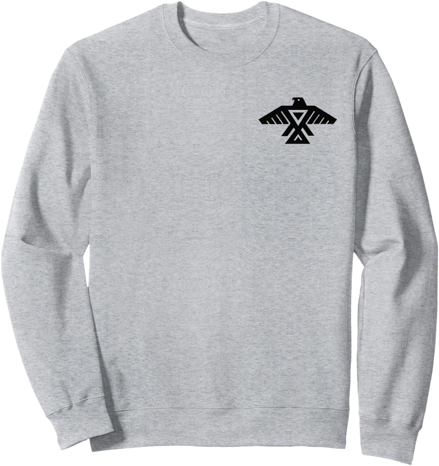 Anishinaabe Thunderbird Flag Symbol Anishinabe Sweatshirt - Sweatshirt | Ash