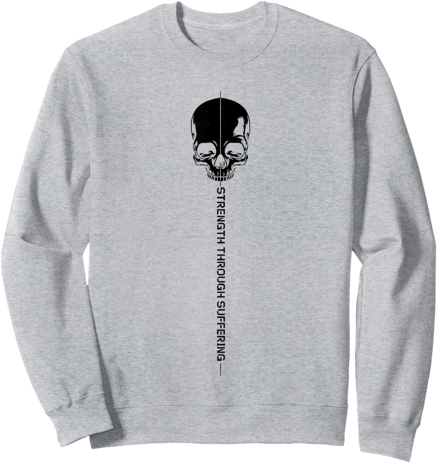 Strength Through Suffering Sweatshirt - Sweatshirt | Ash