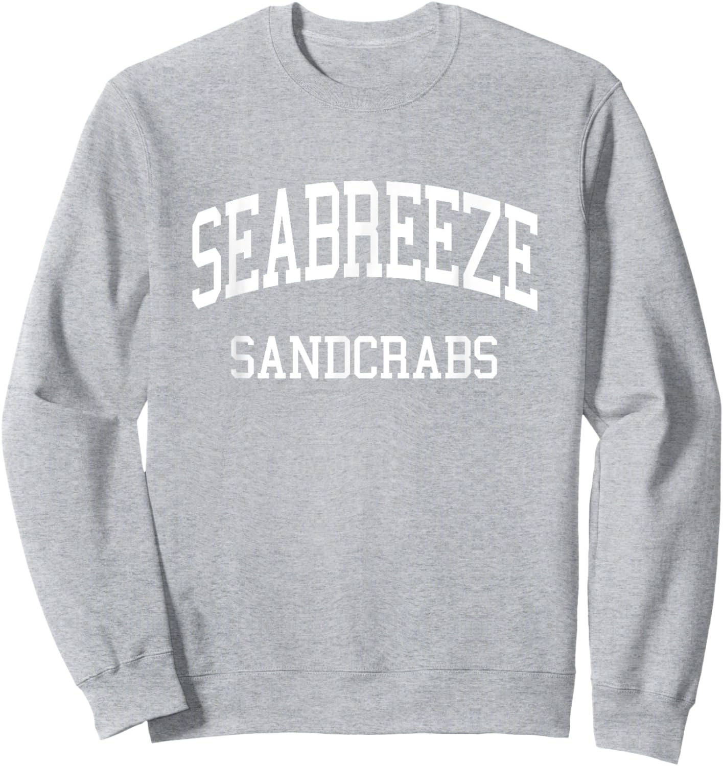 Seabreeze High School HS Daytona Beach FL Retro Sports Sweatshirt - Sweatshirt | Ash