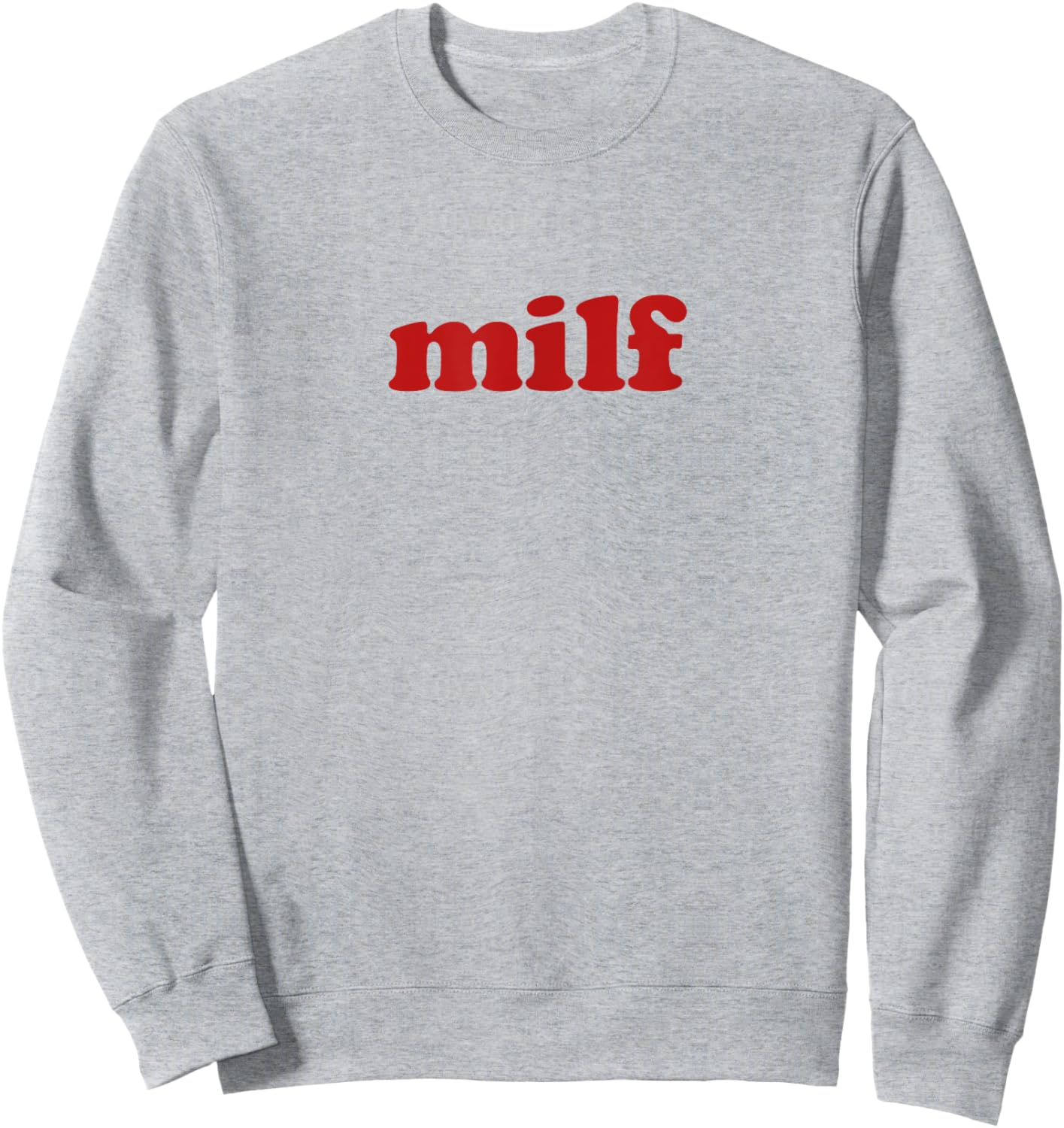 milf y2k aesthetic , white, S Sweatshirt - Sweatshirt | Ash