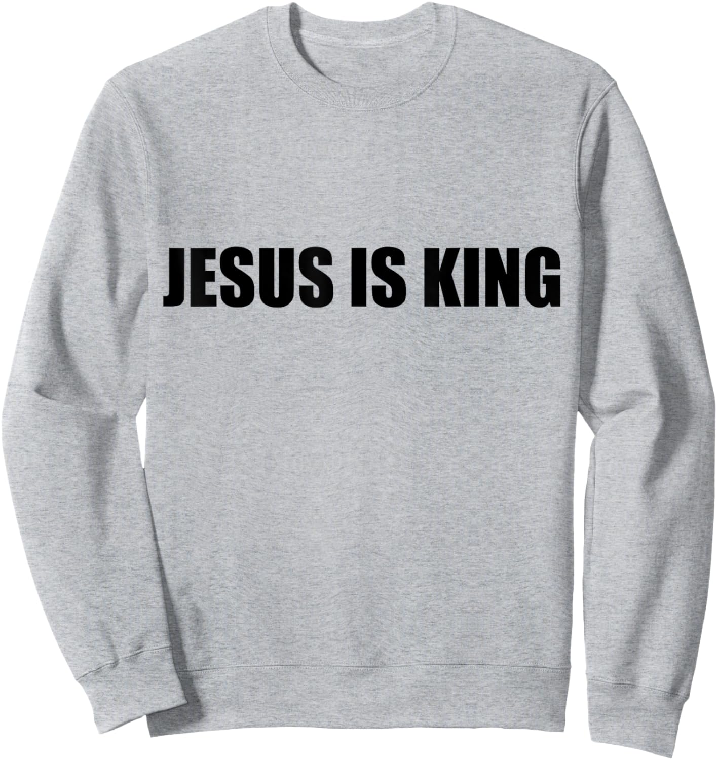 Jesus is king Sweatshirt - Sweatshirt | Ash