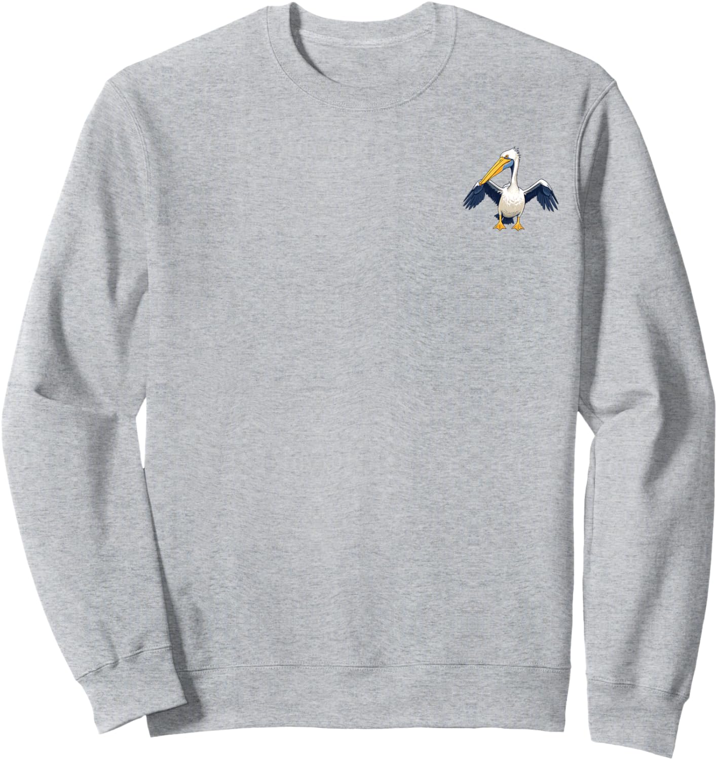 Pelican Pocket for Bird Lovers Sweatshirt - Sweatshirt | Ash