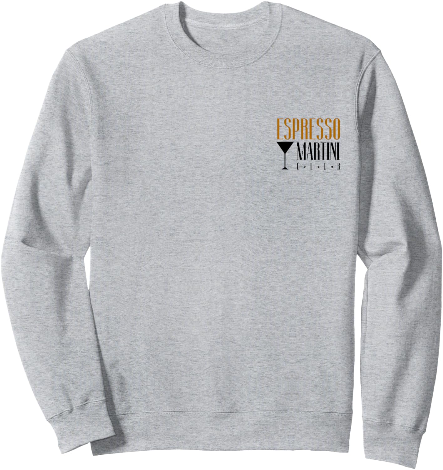 Espresso Martini Club | Coffee Cocktail Cafe Drink Bar Team Sweatshirt - Sweatshirt | Ash