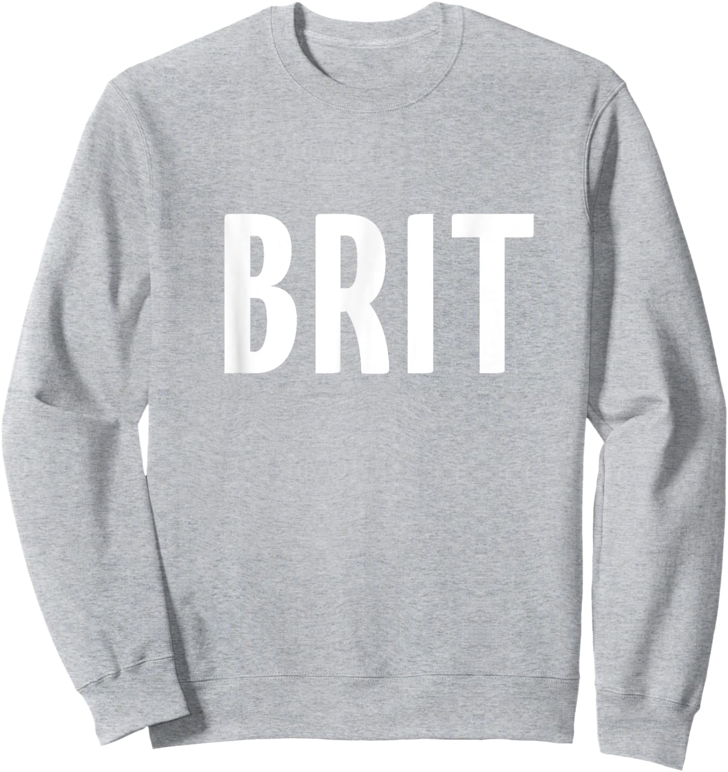 Great Britain Three Part Combo Design - British Flag Part 2 Sweatshirt - Sweatshirt | Ash