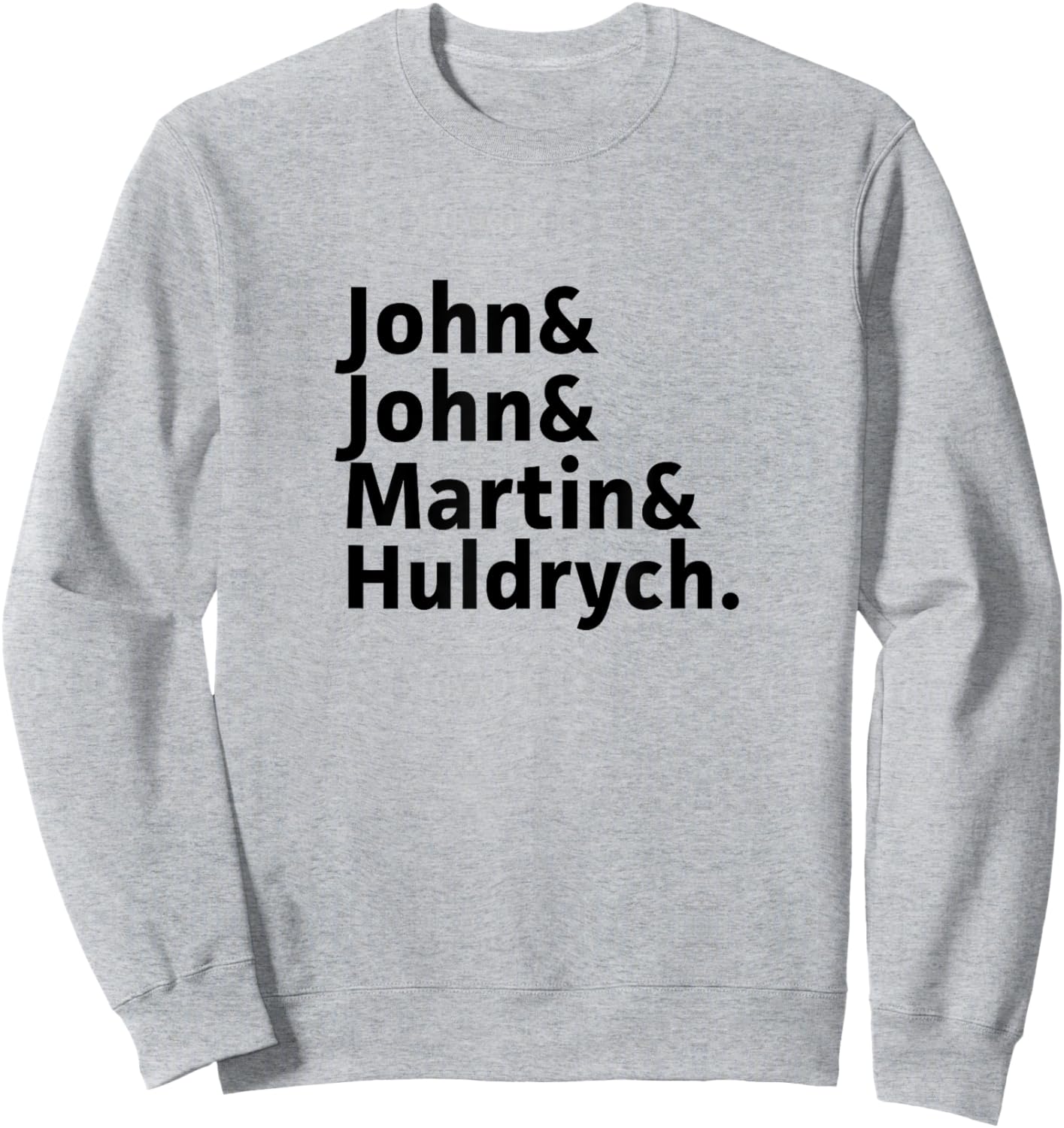 John Calvin, Knox, Martin Luther, Zwingli-Reformers Names Sweatshirt - Sweatshirt | Ash
