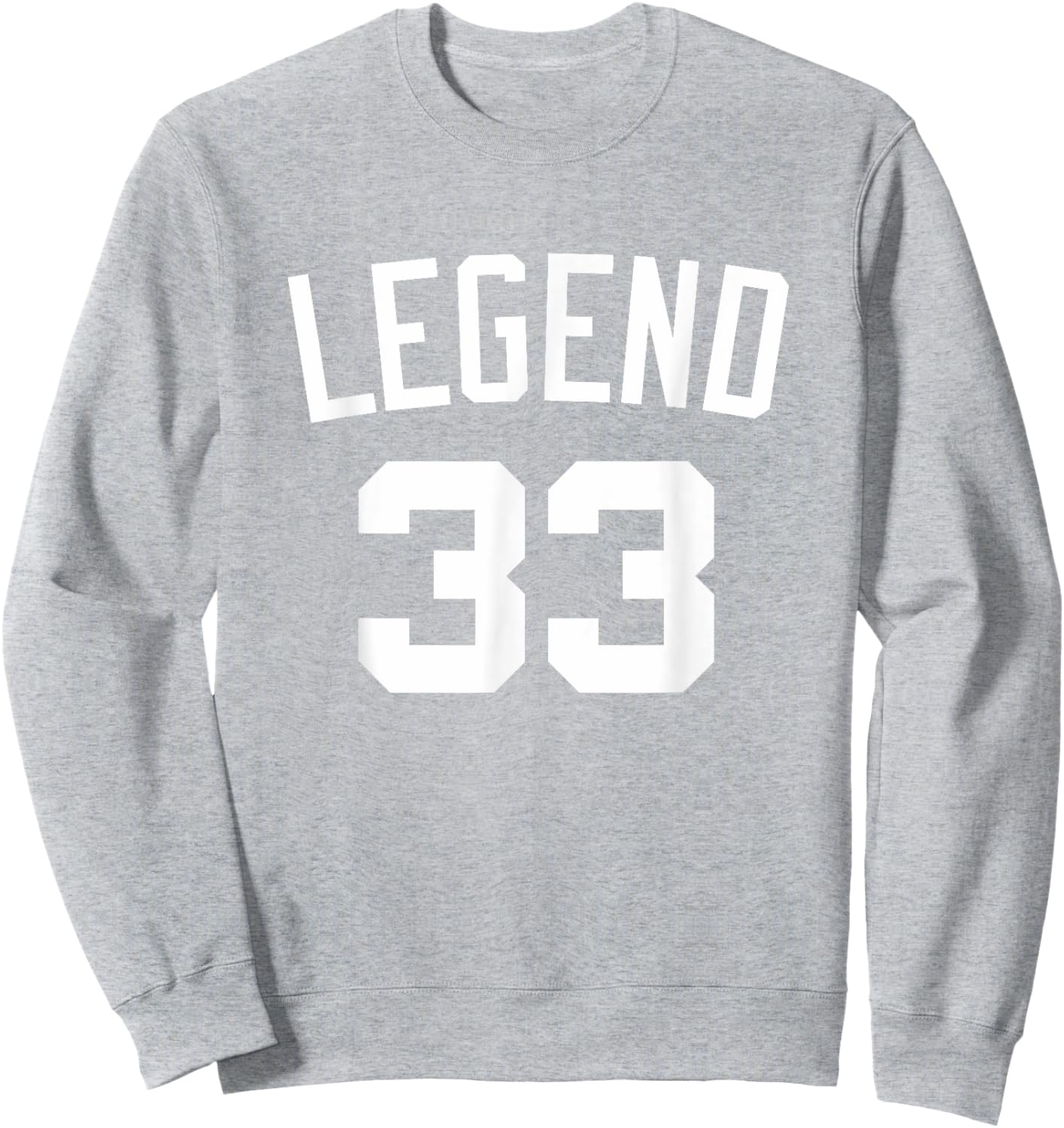 Boston Legend 33 Sweatshirt - Sweatshirt | Ash