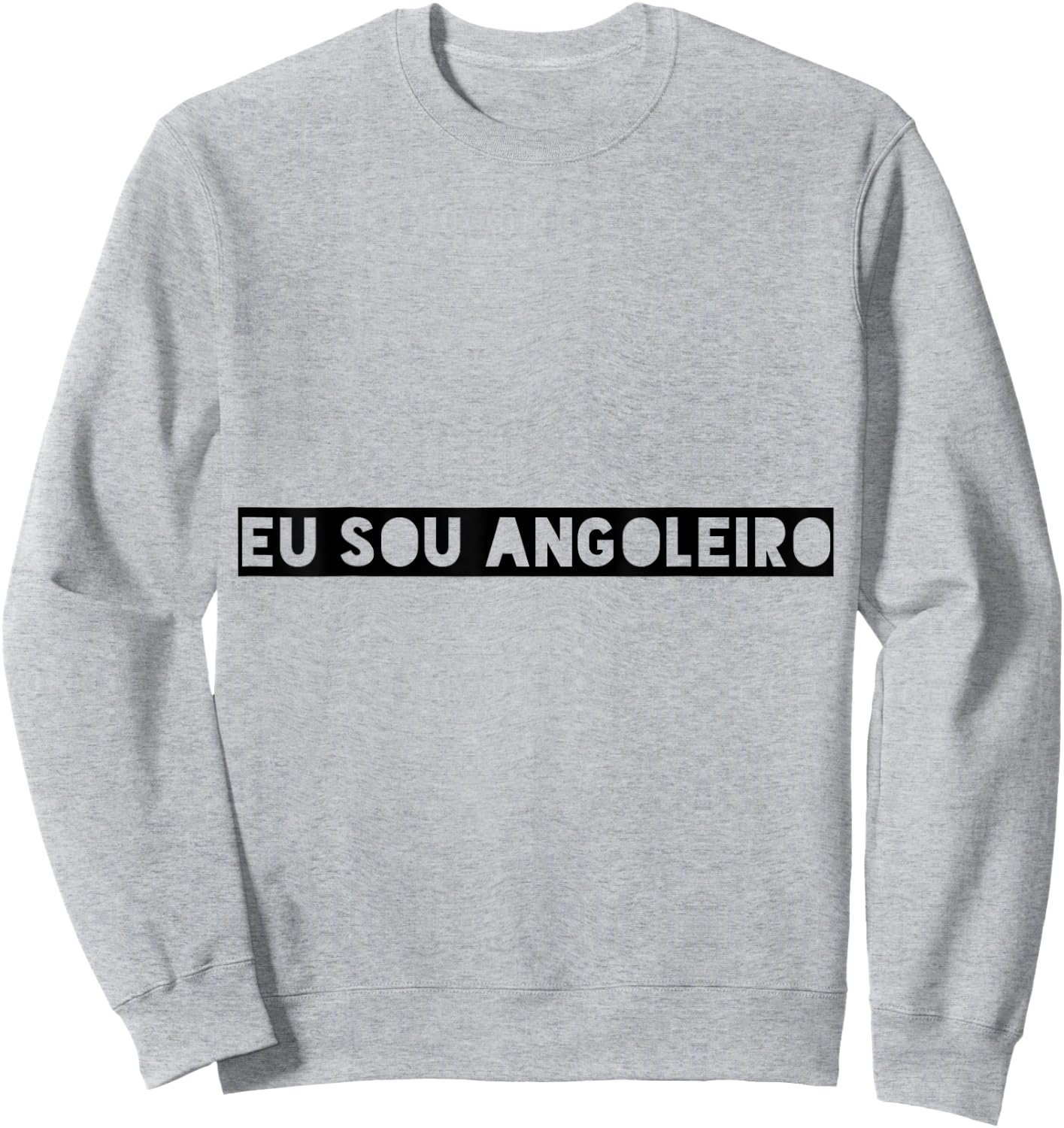 Eu Sou Angoleiro | Capoeirista Clothing | Capoeira Angola Sweatshirt - Sweatshirt | Ash