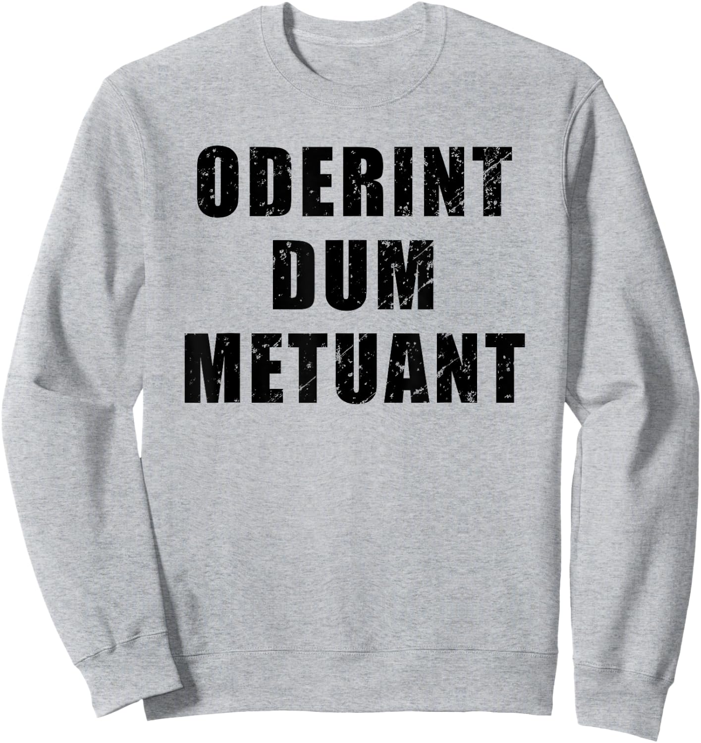 Oderint Dum Metuant - Let them hate, so long as they fear Sweatshirt - Sweatshirt | Ash