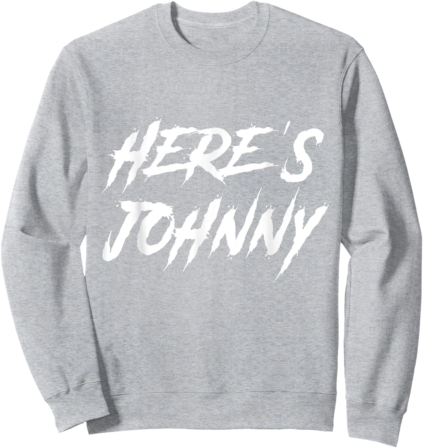 Here's Johnny Halloween Costume Retro Trick Or Treat Jack Sweatshirt - Sweatshirt | Ash