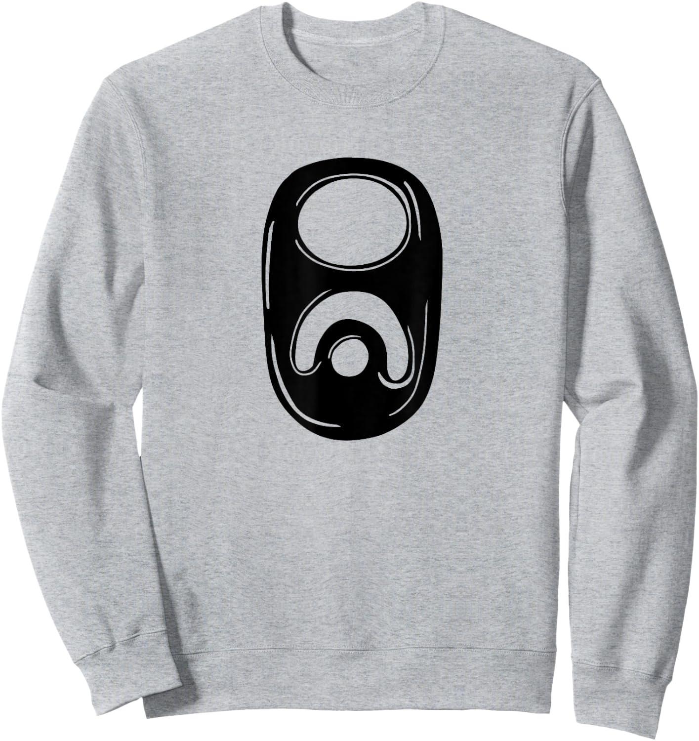 Aluminum soda can tab Sweatshirt - Sweatshirt | Ash