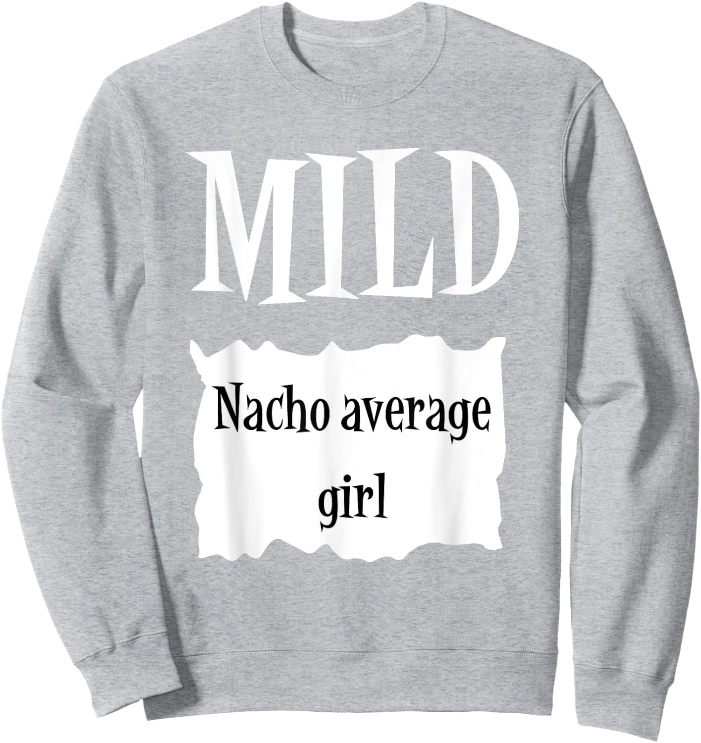 MILD - Hot Packet Halloween Taco Costume Sweatshirt - Sweatshirt | Ash