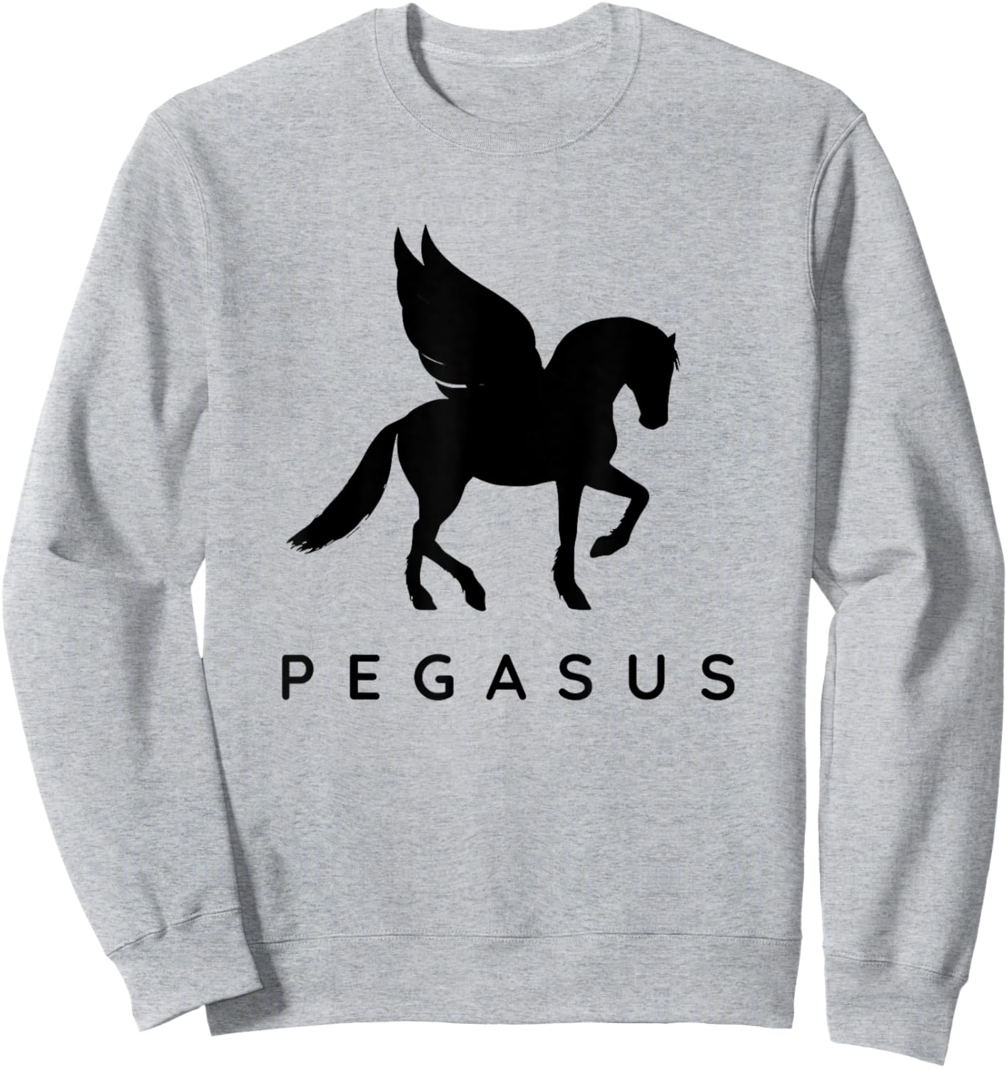 Pegasus Costume. Classic Greek Legend. Horse Pegasus Outfit Sweatshirt - Sweatshirt | Ash