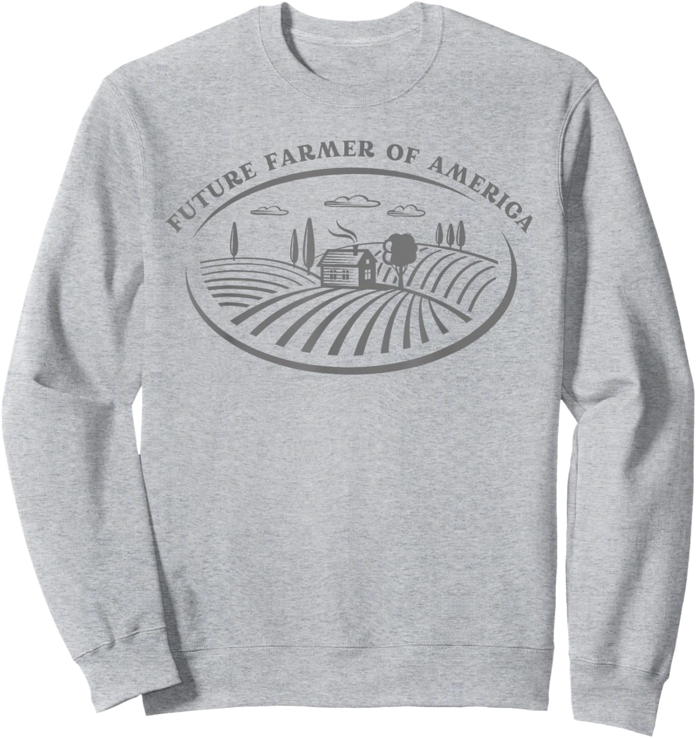 Future Farmer Of America farmgirl farmboy Sweatshirt - Sweatshirt | Ash