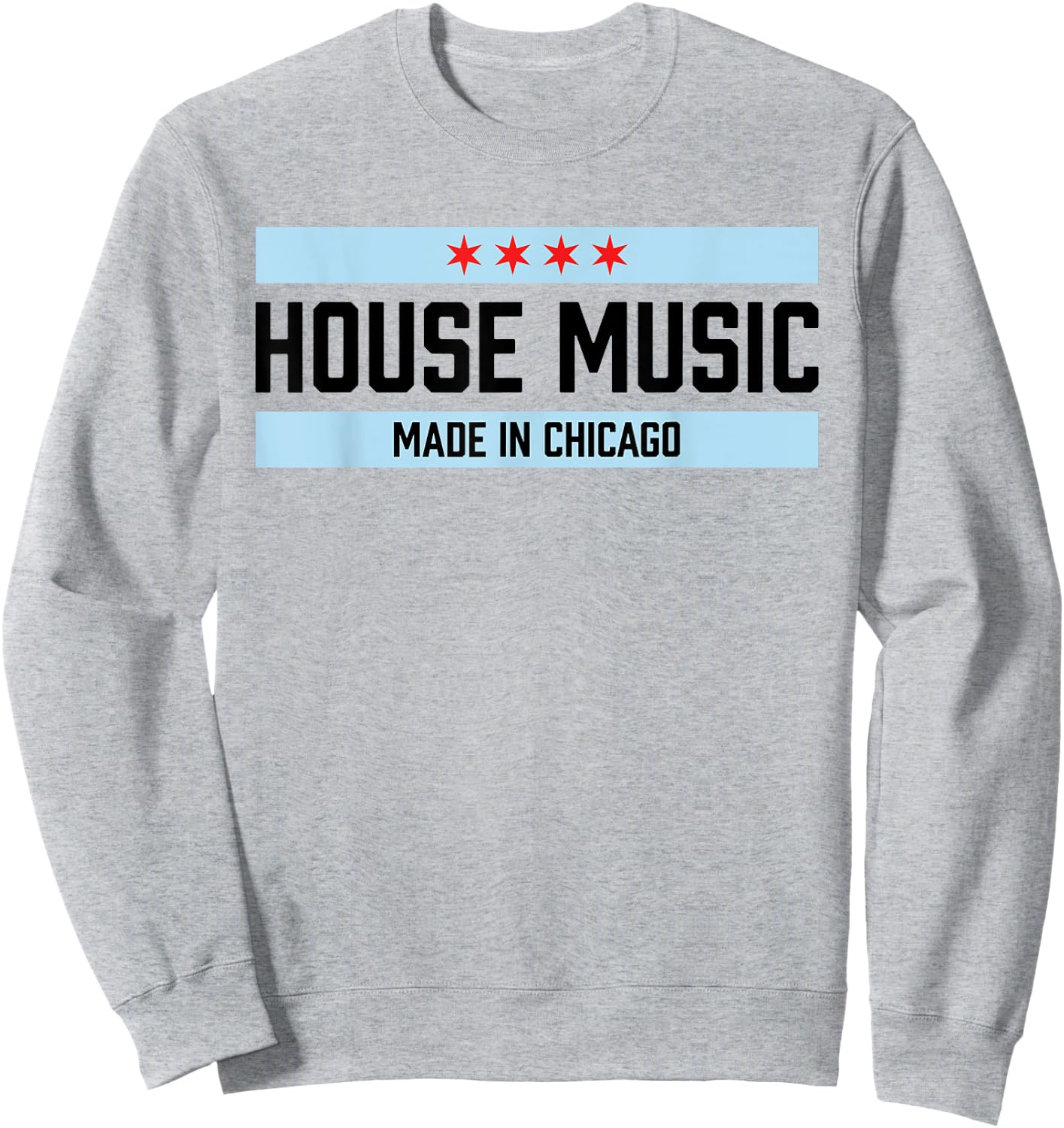 Chicago House Music - Dance Disco DJ Sweatshirt - Sweatshirt | Ash