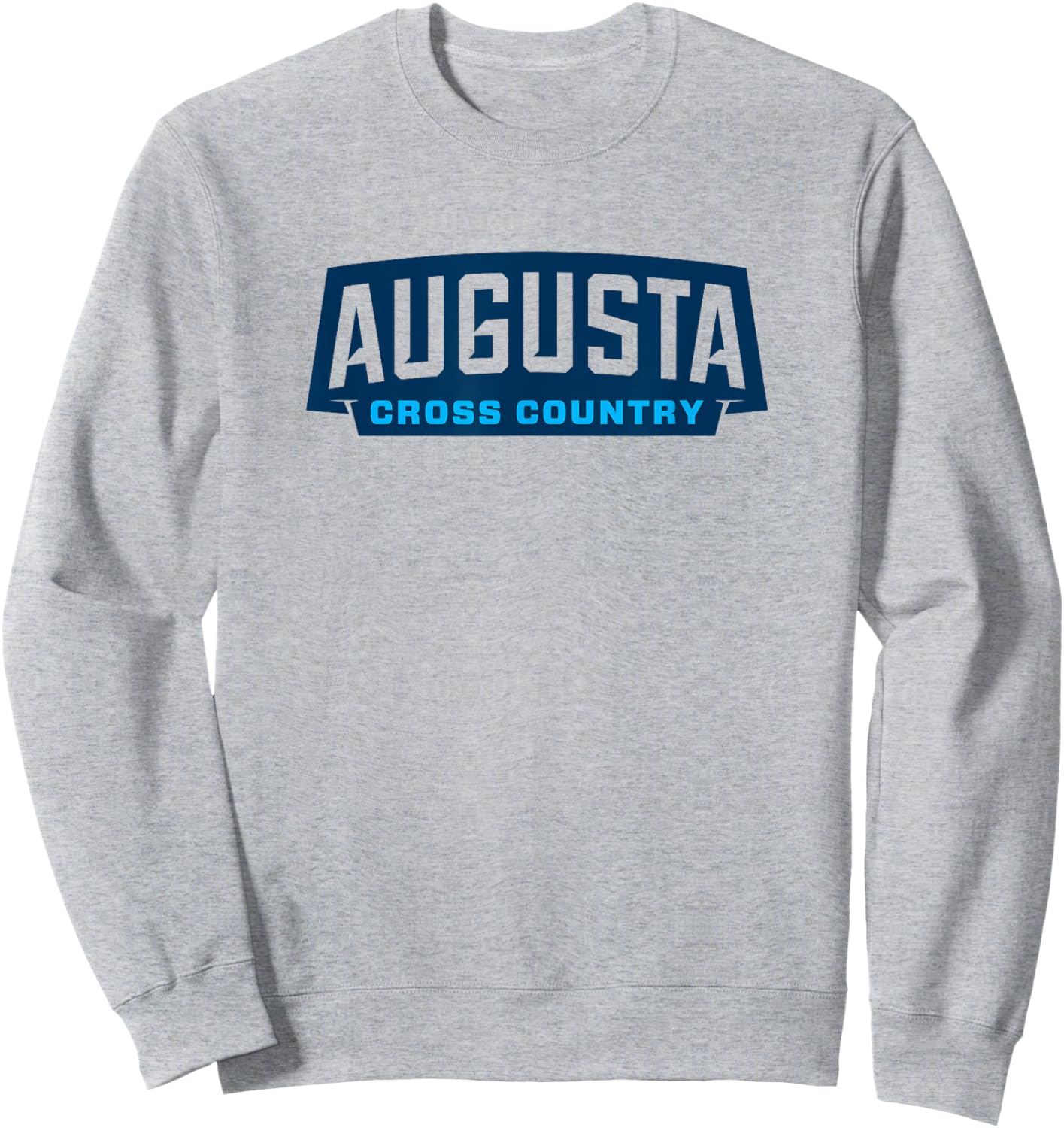 Augusta University Jaguars Premium Collegiate Cross Country Sweatshirt - Sweatshirt | Ash