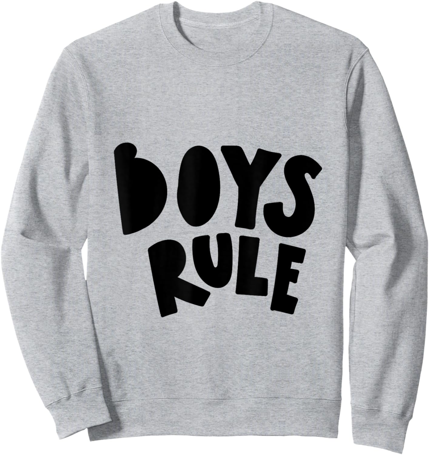 Boys Rule Sweatshirt - Sweatshirt | Ash
