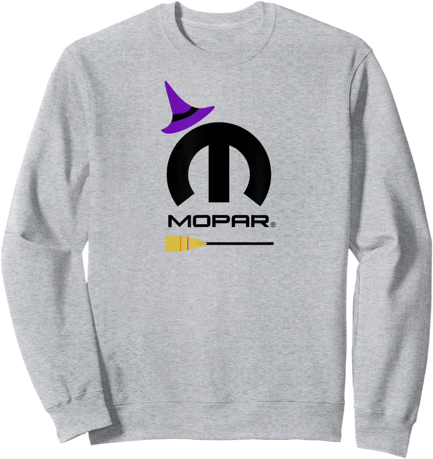 Mopar Witch Logo Sweatshirt - Sweatshirt | Ash