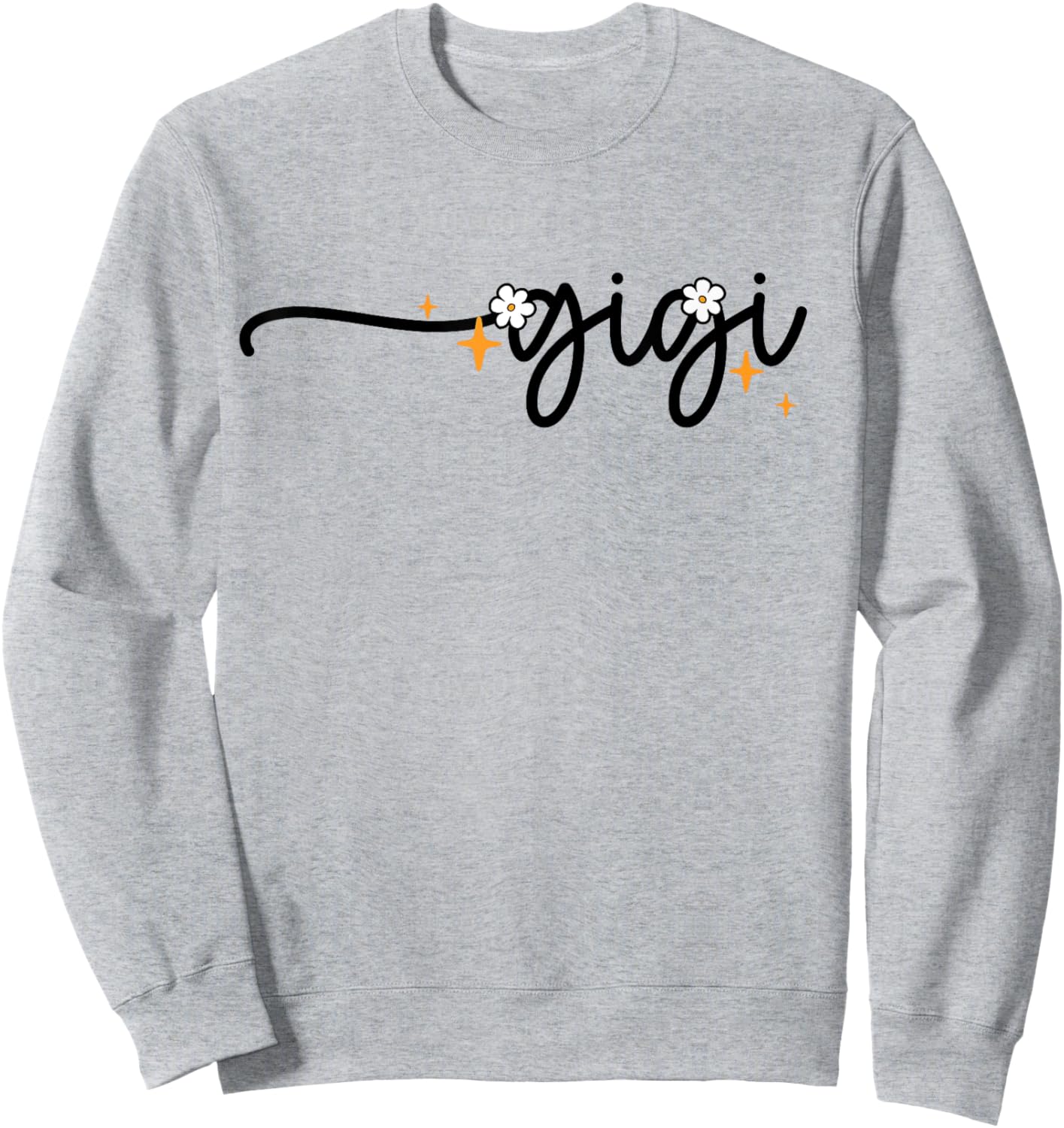 Floral Gigi Grandma Life Mother's Day Women Grandmother Sweatshirt - Sweatshirt | Ash