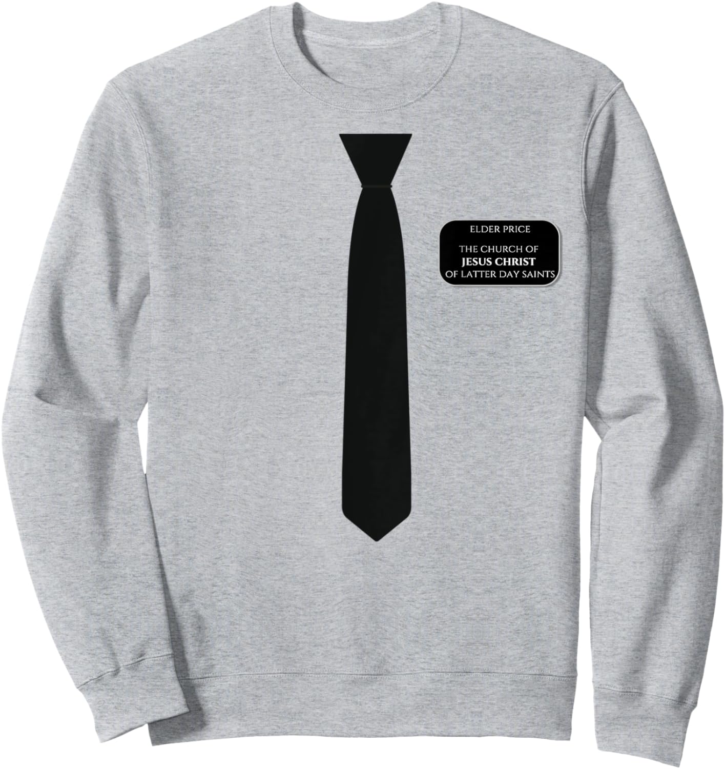 Book of Mormon Elder Price Costume Sweatshirt - Sweatshirt | Ash