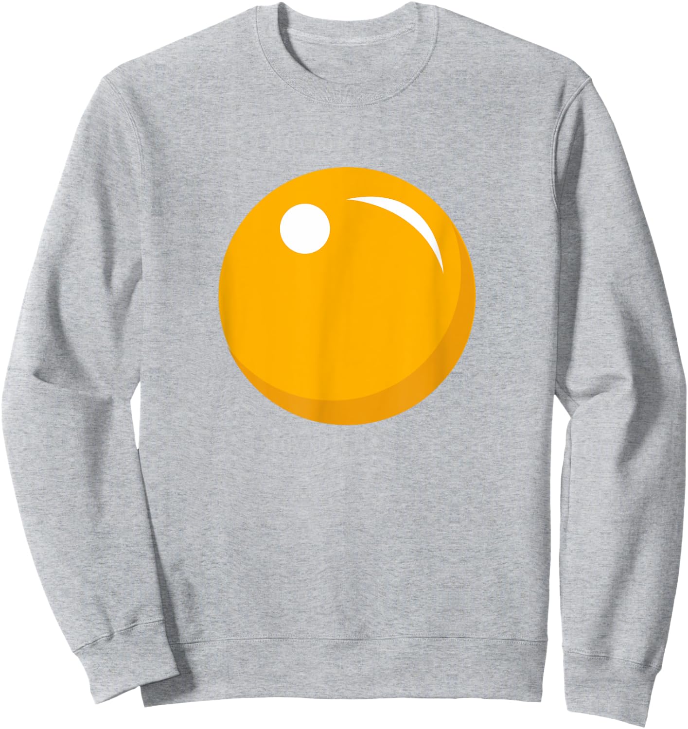 Deviled Egg Yolk Funny Fried Halloween Costume Kids Toddler Sweatshirt - Sweatshirt | Ash
