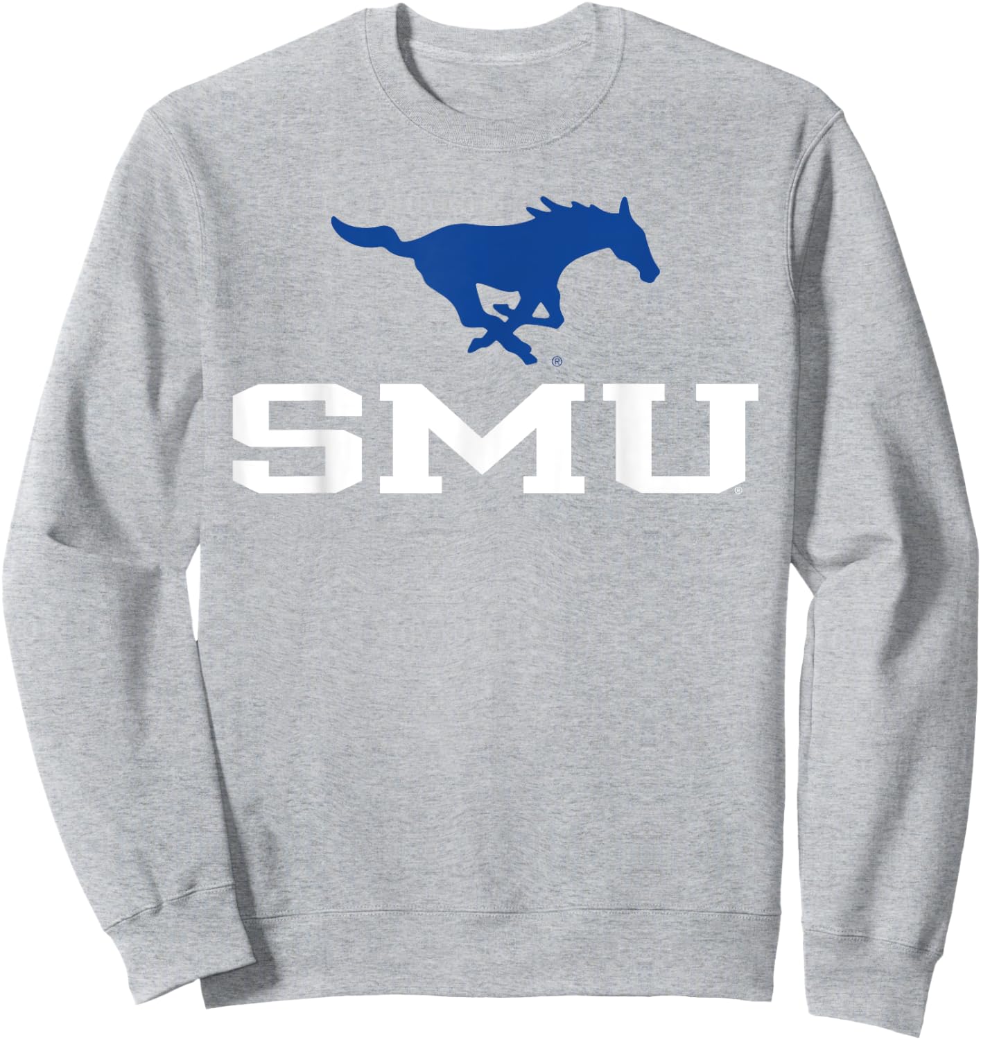 SMU Mustangs Sportsmanship Red Officially Licensed Sweatshirt - Sweatshirt | Ash